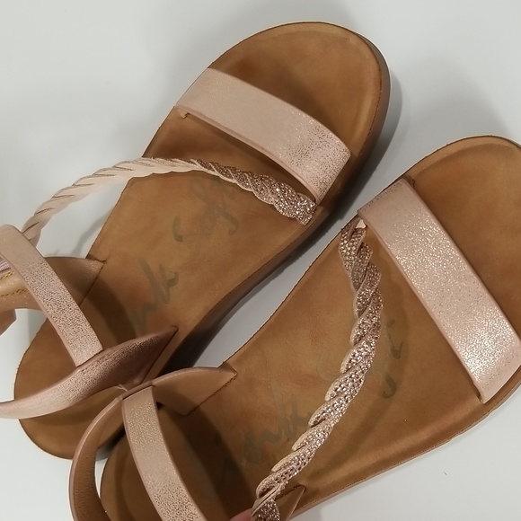 Girls Sandals Rose Gold Size 3 - Picture 10 of 15